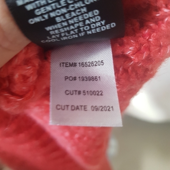 Torrid Multi Striped V-Neck Chunky Knit Pullover Long Sleeve Sweater - Picture 10 of 12